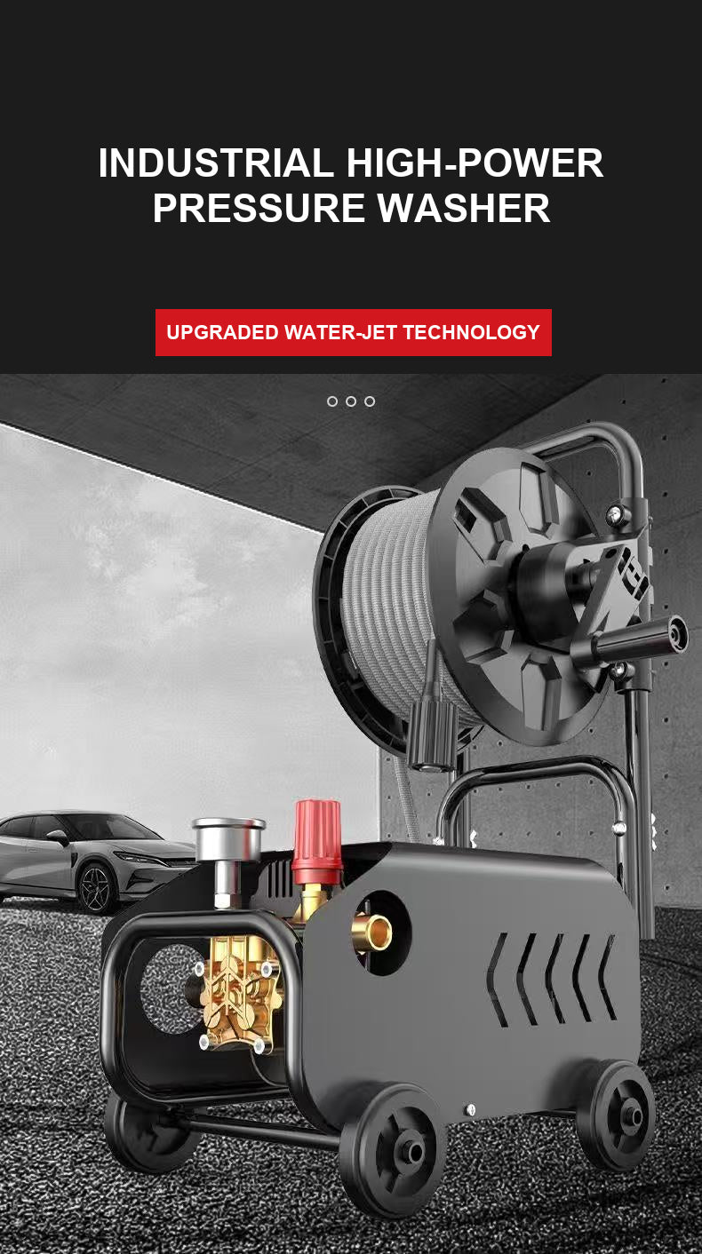 Industrial High-Power Pressure Washer