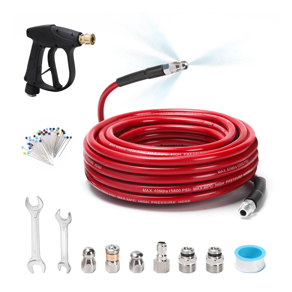 Drain & Sewer Jetting Gun